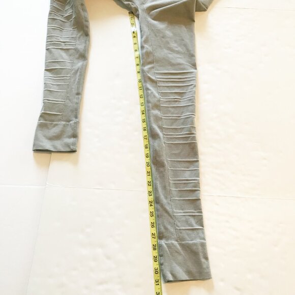 BLANQI Gray Maternity Seamless Support Leggings Tights Womens Medium - Picture 8 of 10